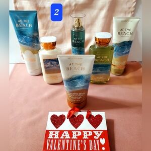 At The Beach Valentines Day Gift Basket Bath And Body Works